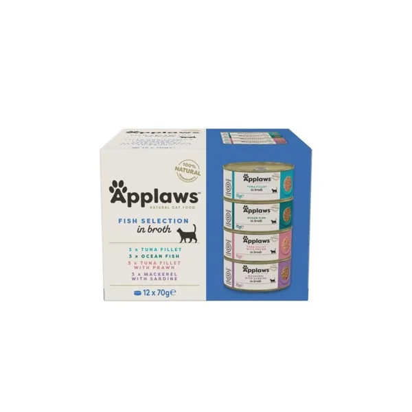 Applaws Cat Fish Multipack (våtfôr)