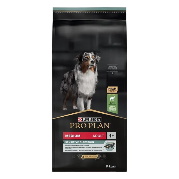 Purina Pro Plan OptiDigest hundemat med lam