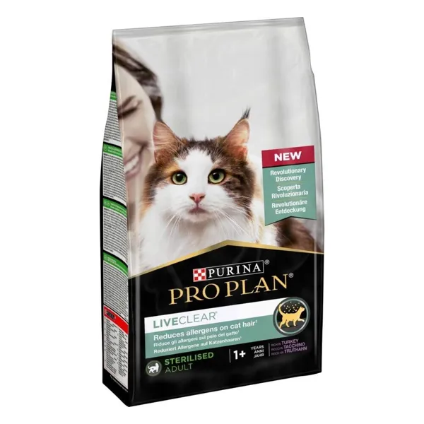 Purina Pro Plan LiveClear Adult Sterilised Kalkun
