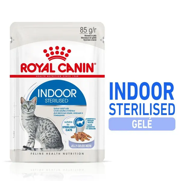 Royal Canin Indoor i gelé (våtfôr)